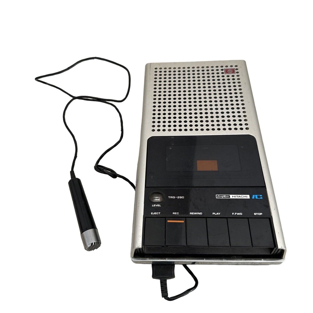 Hitachi Tape Recorder TRQ-290 Vintage Microphone